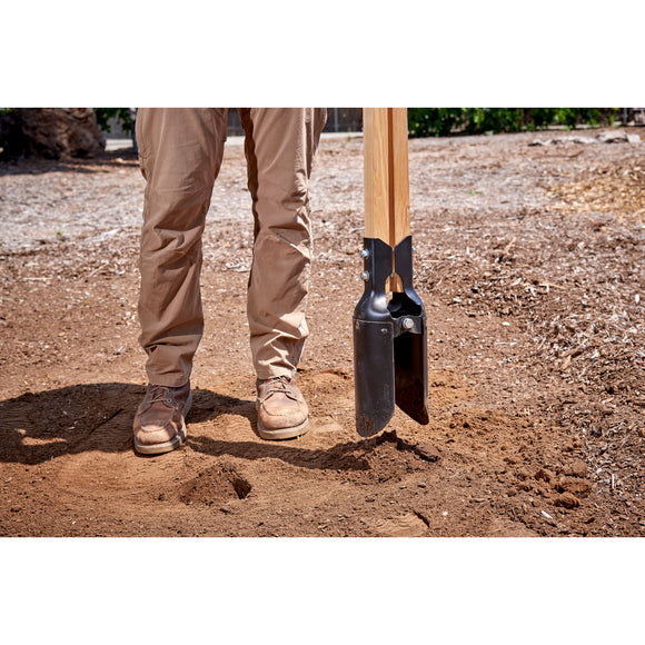 Hercules Pattern Post Hole Digger, 11-Gauge Steel, Hardwood Handles