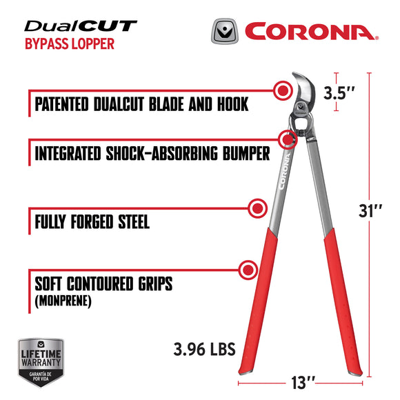 DualCUT Bypass Lopper, 2 in. Cut Capacity