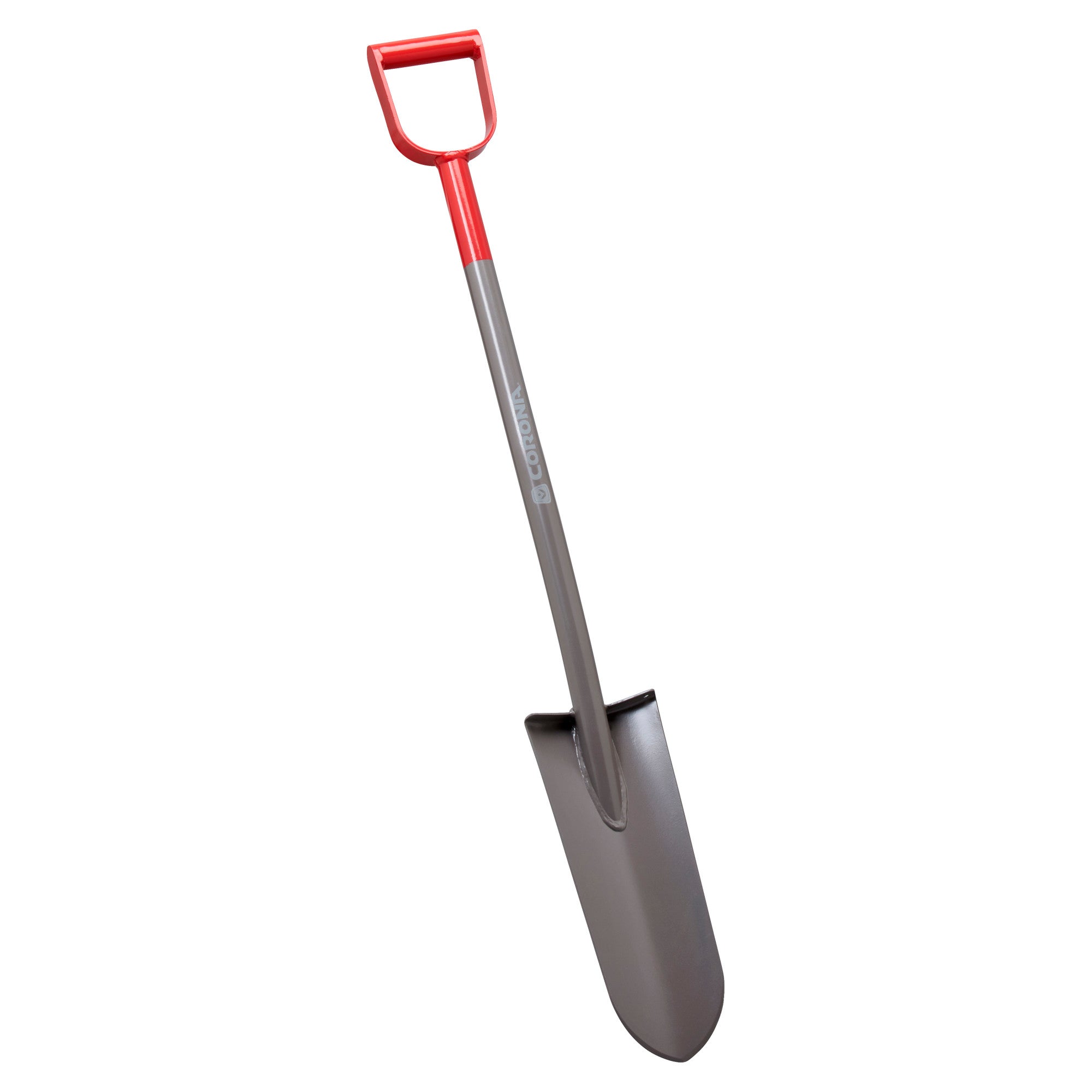 All-Steel 12-Gauge 14-1/2 in. Sharpshooter Spade Shovel, D-Grip Steel Handle