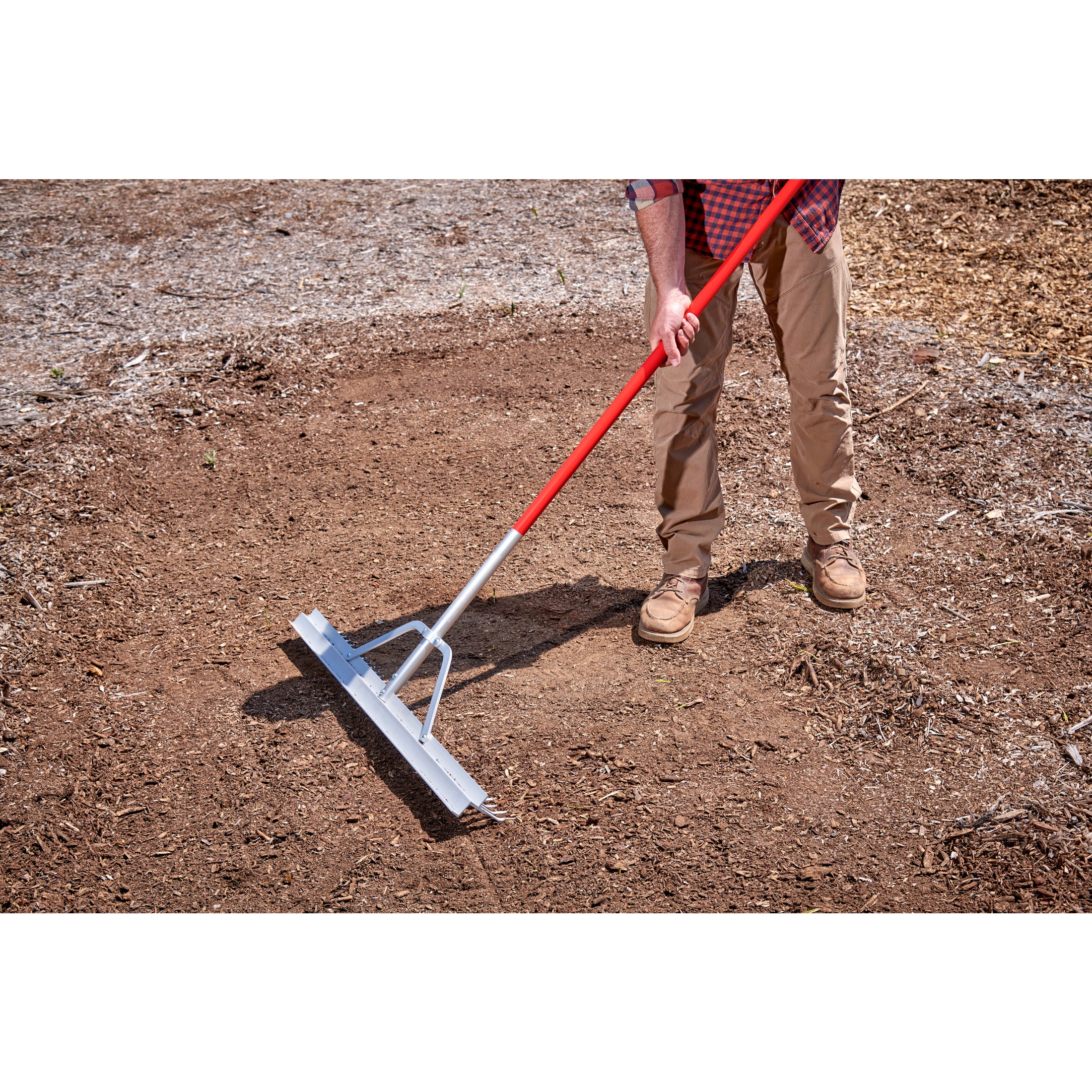 Aluminum Landscape Rake, 36 in. Head, 36 Tines