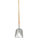 #10 Aluminum Western Scoop Shovel, Long Wood Handle 48 in.-1