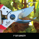 Aluminum Bypass Pruner, 1 in. Cut Capacity-11