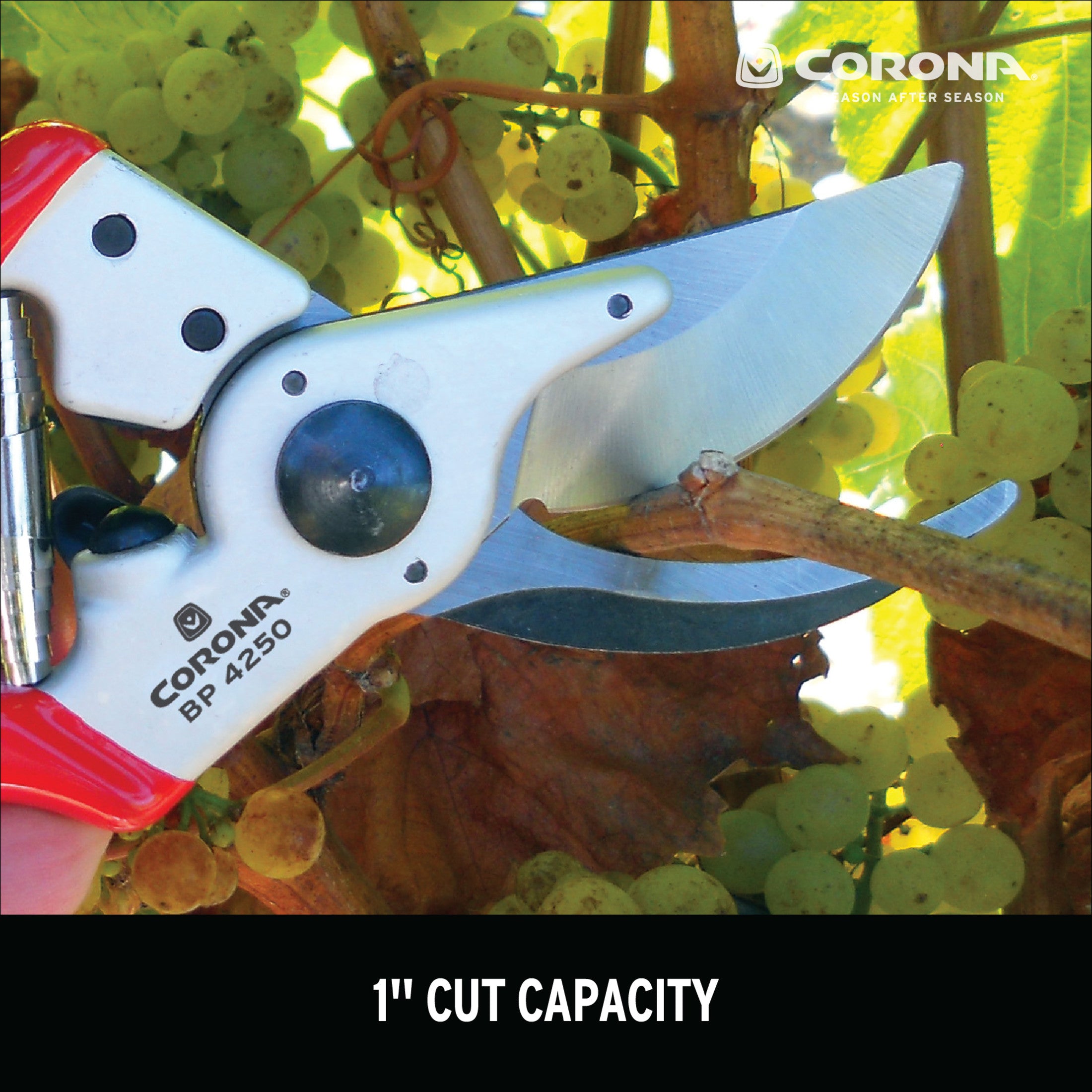 Aluminum Bypass Pruner, 1 in. Cut Capacity