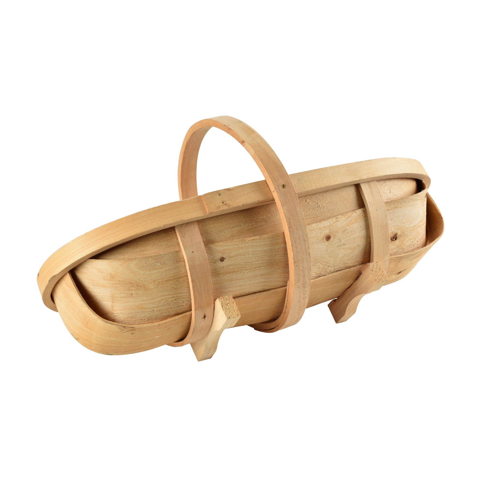 Natural Wooden Trug, Large