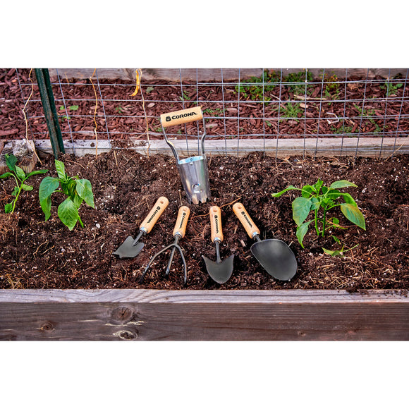 Classic Wooden Handle Bulb Planter