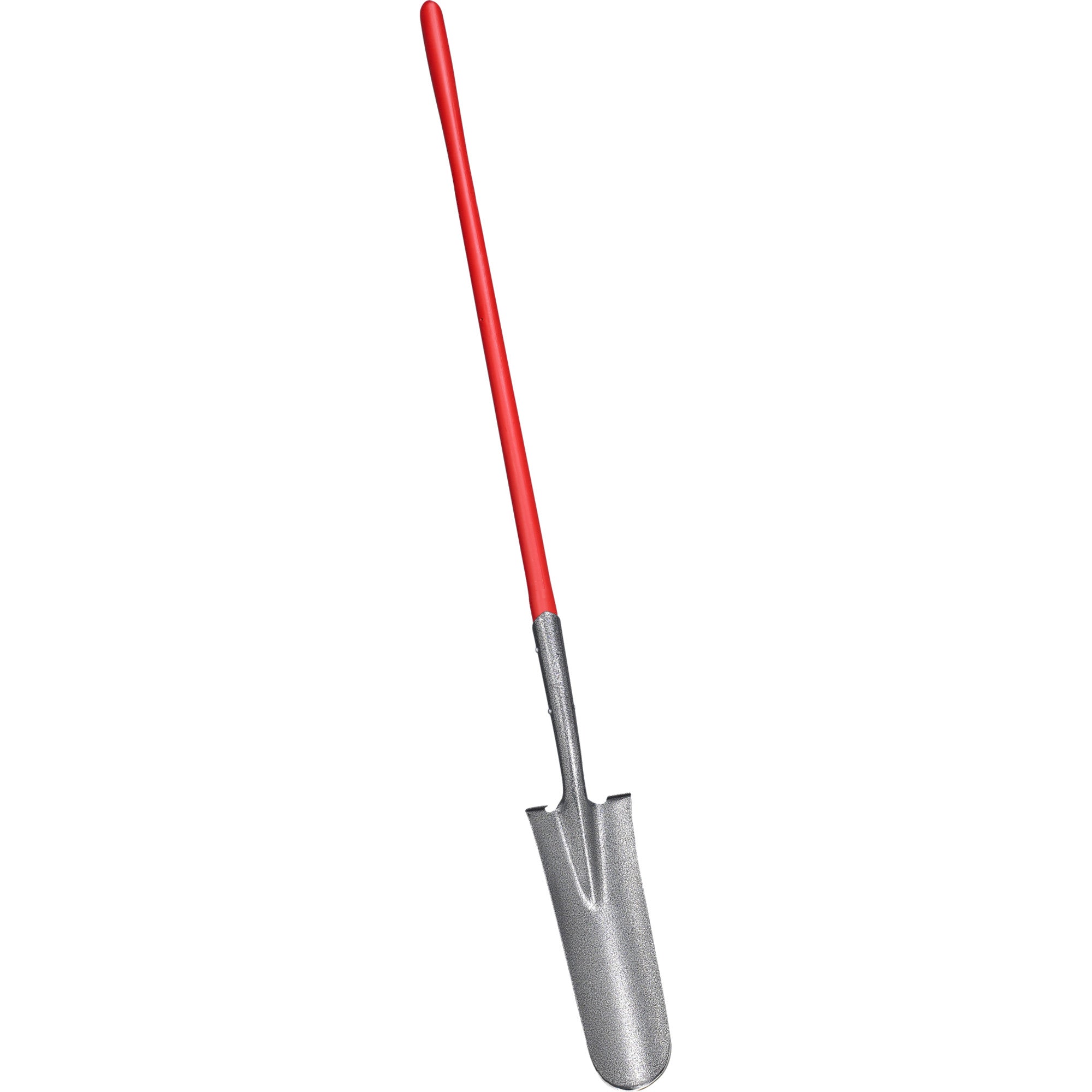 Closed-Back Drain Spade Shovel, 14 Gauge, 48 in. Solid-Core Fiberglass Handle
