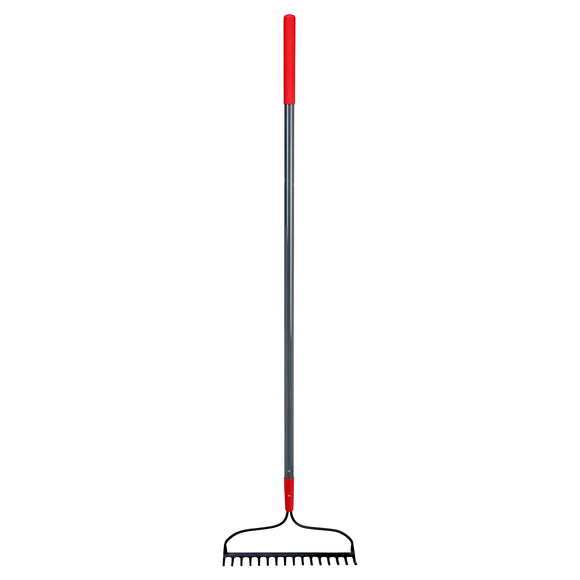 Forged Bow Rake, 16 Head, 16 Tines, Fiberglass Handle