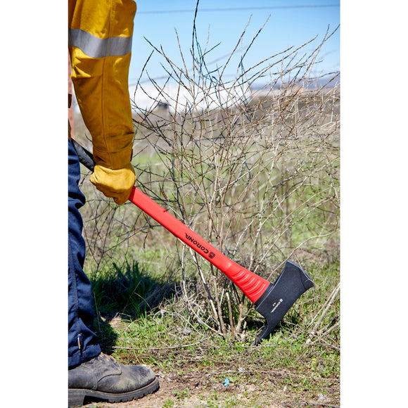 Pulaski Axe, 4 lb. Head, 36 in. Solid-Core Fiberglass Handle