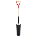 Boron Steel 14-Gauge Drain Spade Shovel, Hardwood Handle-4