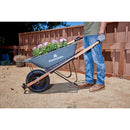 5 Cu. Ft. Steel Wheelbarrow in a Box-6