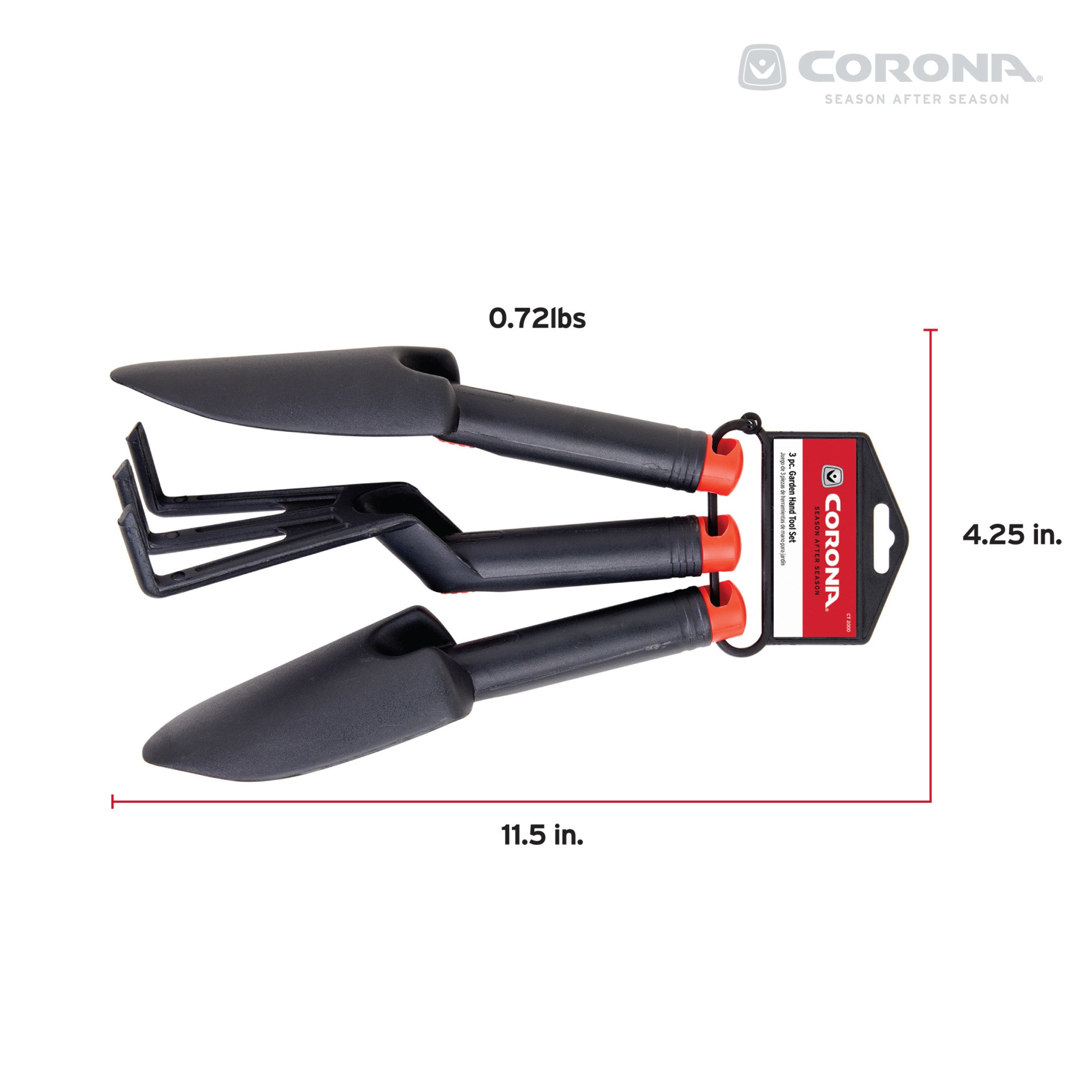 3-Pc. Garden Hand Tools Set | Corona Clipper Inc.