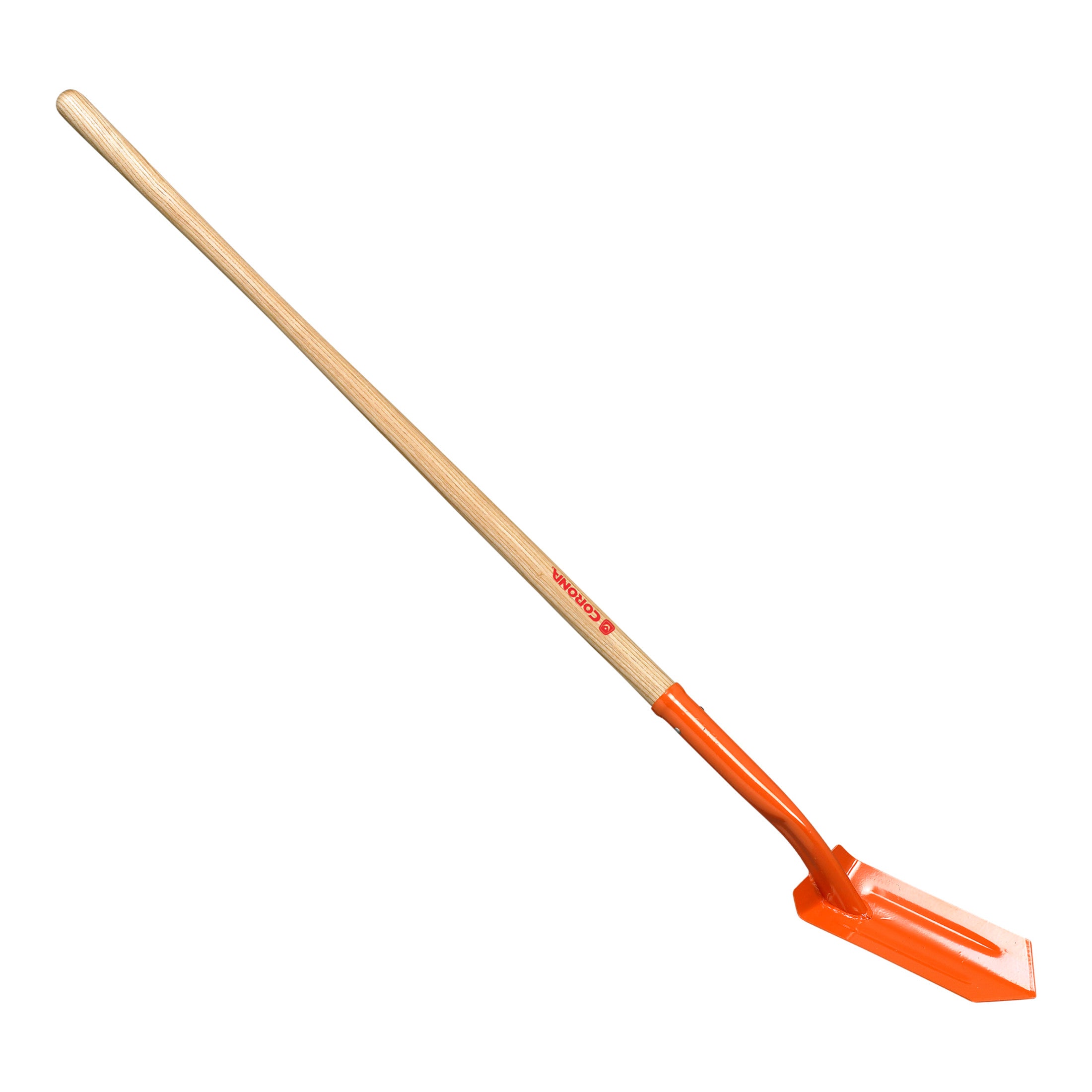 Trench Shovel, 35 degree, 4 in. Head, Ash Hardwood Handle