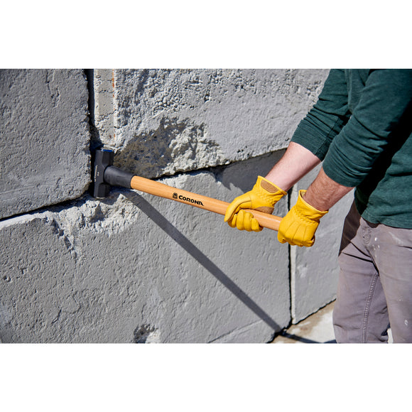 Sledge Hammer, 8 lb. Head, 30 in. Hickory Wood Handle