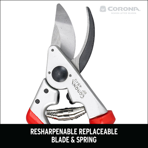 ALUMINUM Bypass Pruner - 1 Inch, Rolling Handle