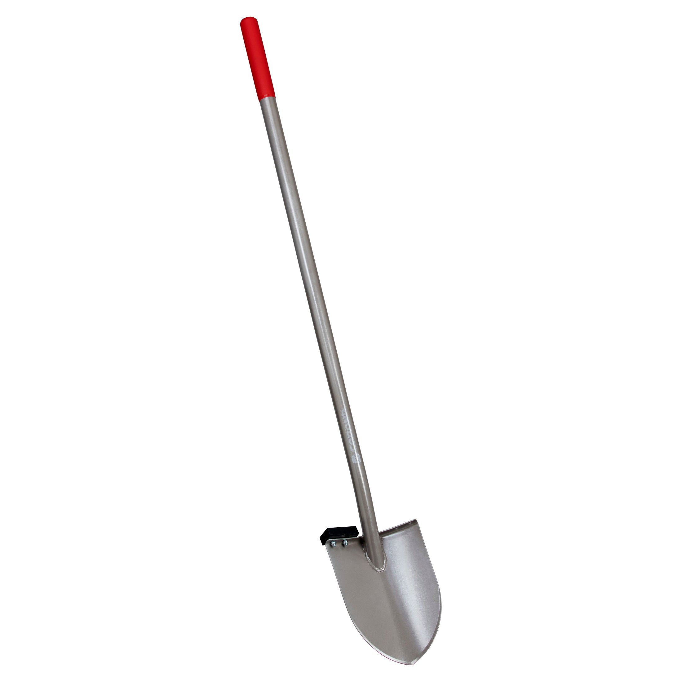 All-Steel 12-Gauge 15 in. Round Point Shovel, Steel Handle