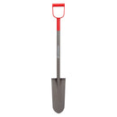 All-Steel 12-Gauge 14-1/2 in. Sharpshooter Spade Shovel, D-Grip Steel Handle-3