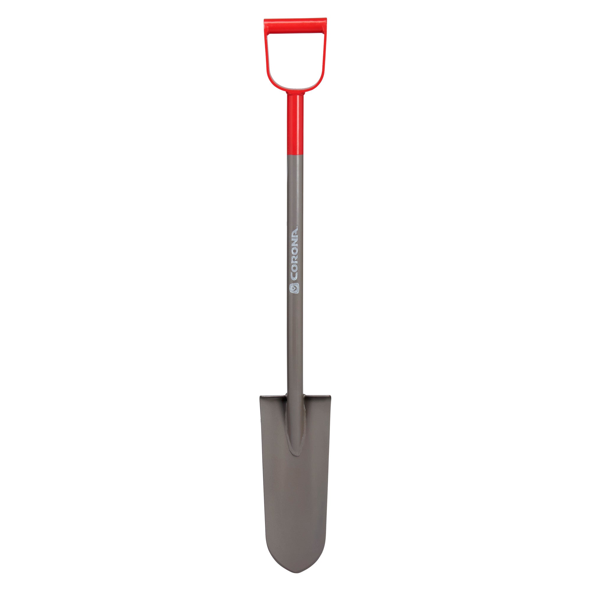 All-Steel 12-Gauge 14-1/2 in. Sharpshooter Spade Shovel, D-Grip Steel Handle