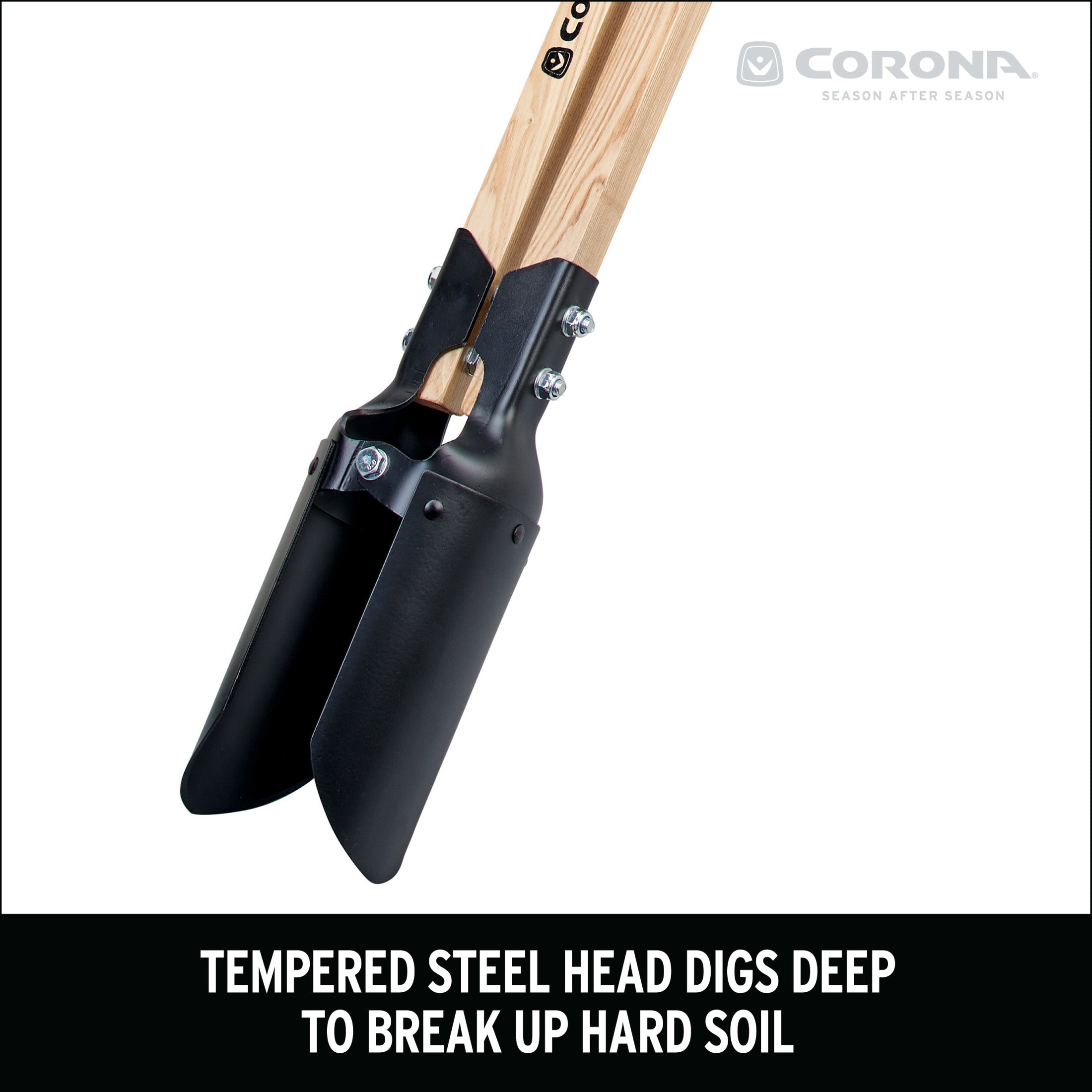 Hercules Post Hole Digger, 11-Gauge Steel, Hardwood Handles