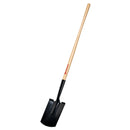 Garden Spade Shovel, 15-Gauge, 48 in. Wood Handle-3