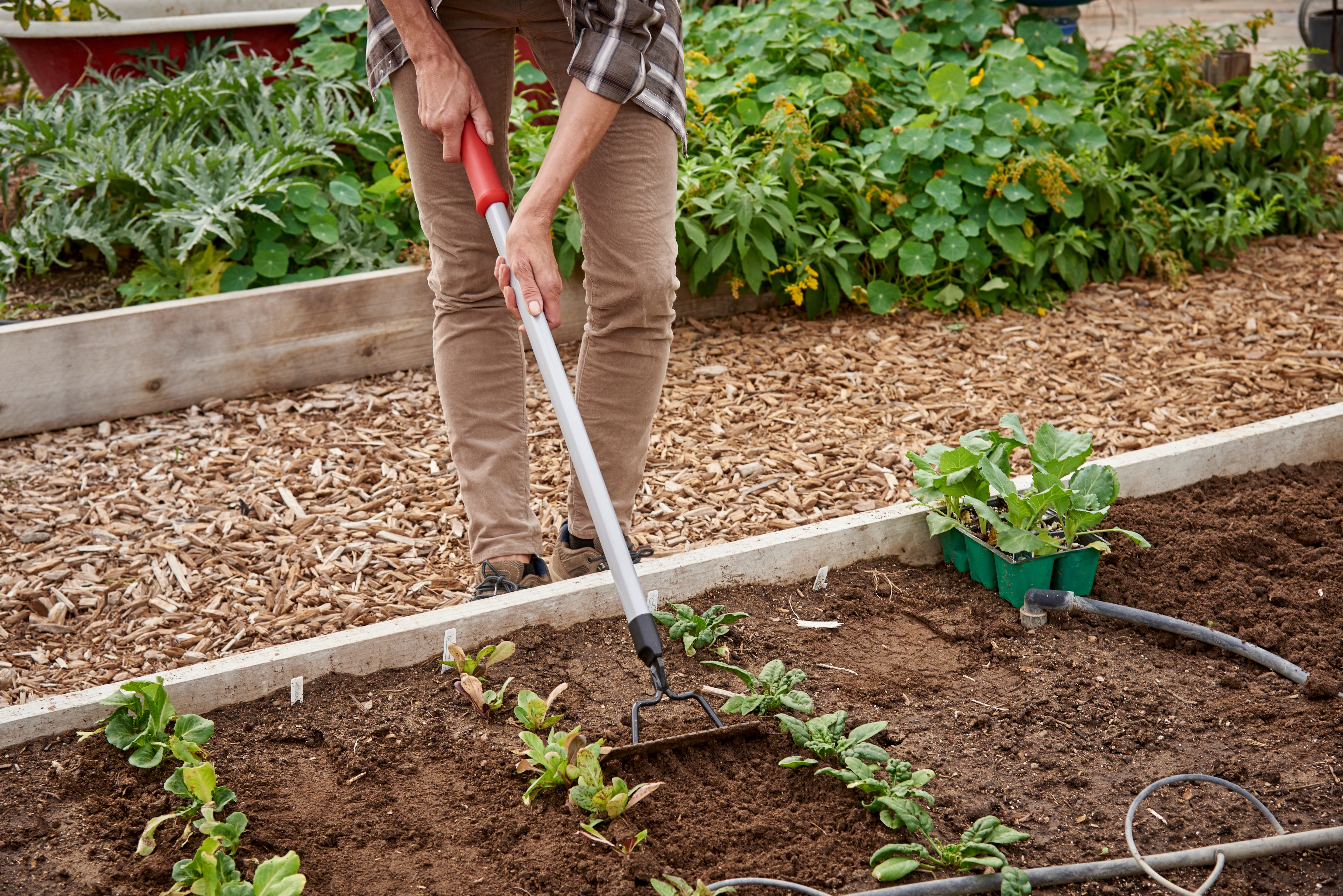 Extended Reach 7-Tine Rake with ComfortGEL® Grip