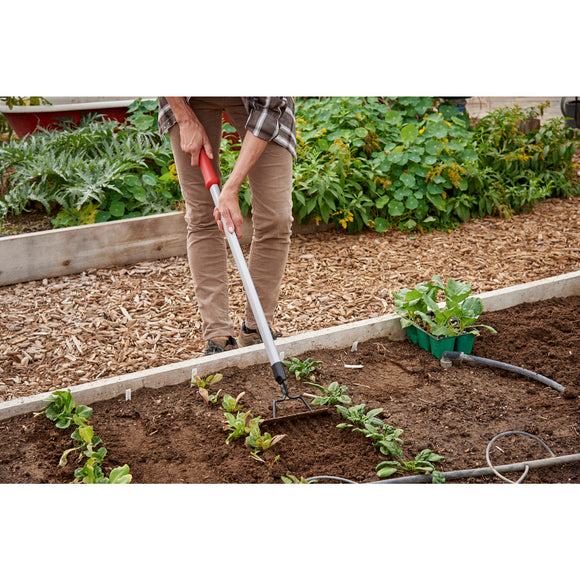 Extended Reach 7-Tine Rake with ComfortGEL® Grip