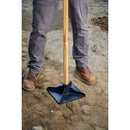 Dirt Tamp, 10 in. x 10 in., 58 in. Ash Wood Handle-3