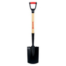 Garden Spade Shovel, 15-Gauge, 30 in. Wood D-Grip Handle-2