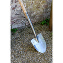 Stainless Steel Groundbreaker Spade Shovel, Wood D-Grip Handle, RHS Endorsed-5