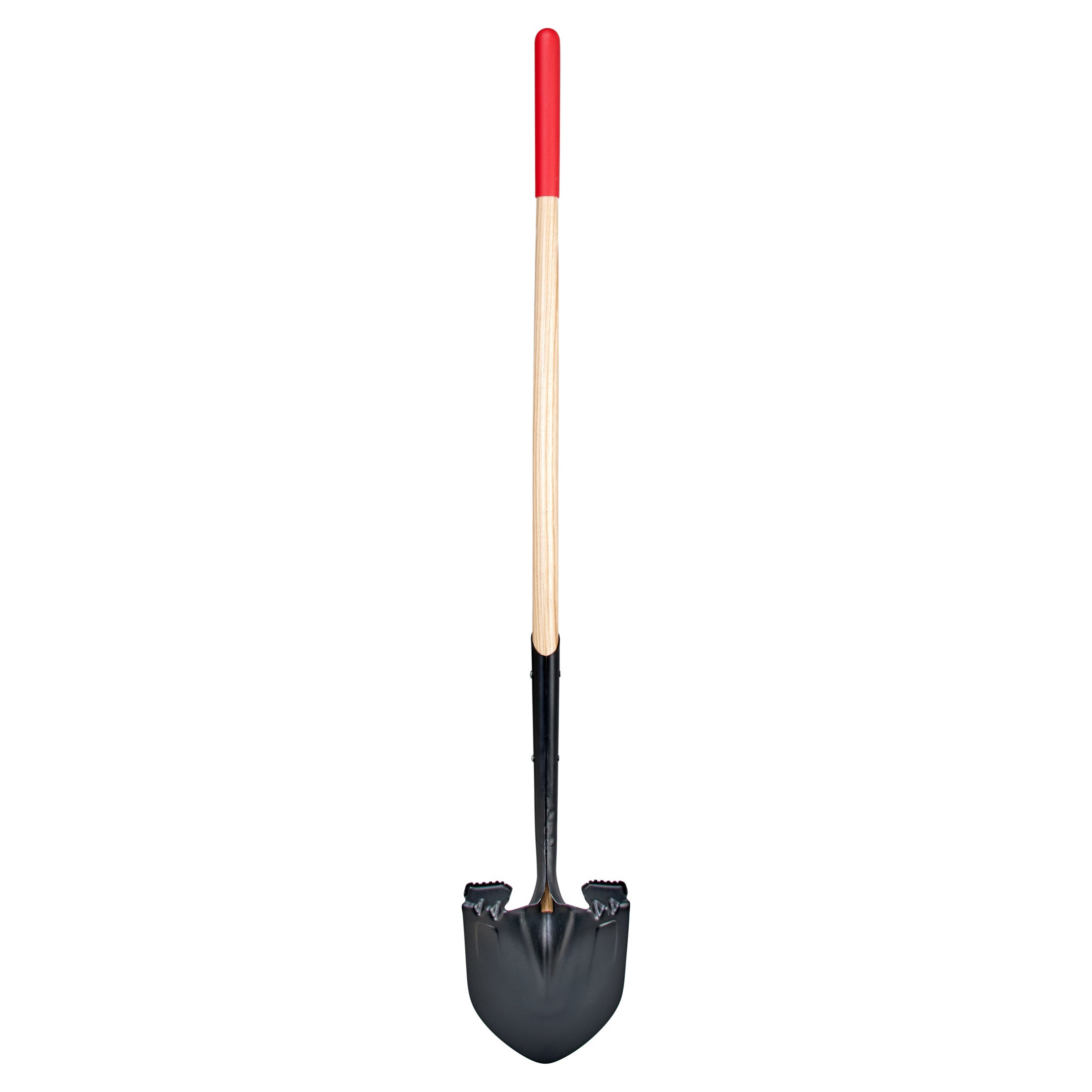 Boron Steel 14-Gauge Round Point Shovel, Hardwood Handle