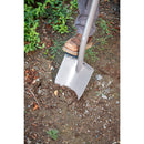 All-Steel 12-Gauge 15 in. Round Point Shovel, Steel Handle-5