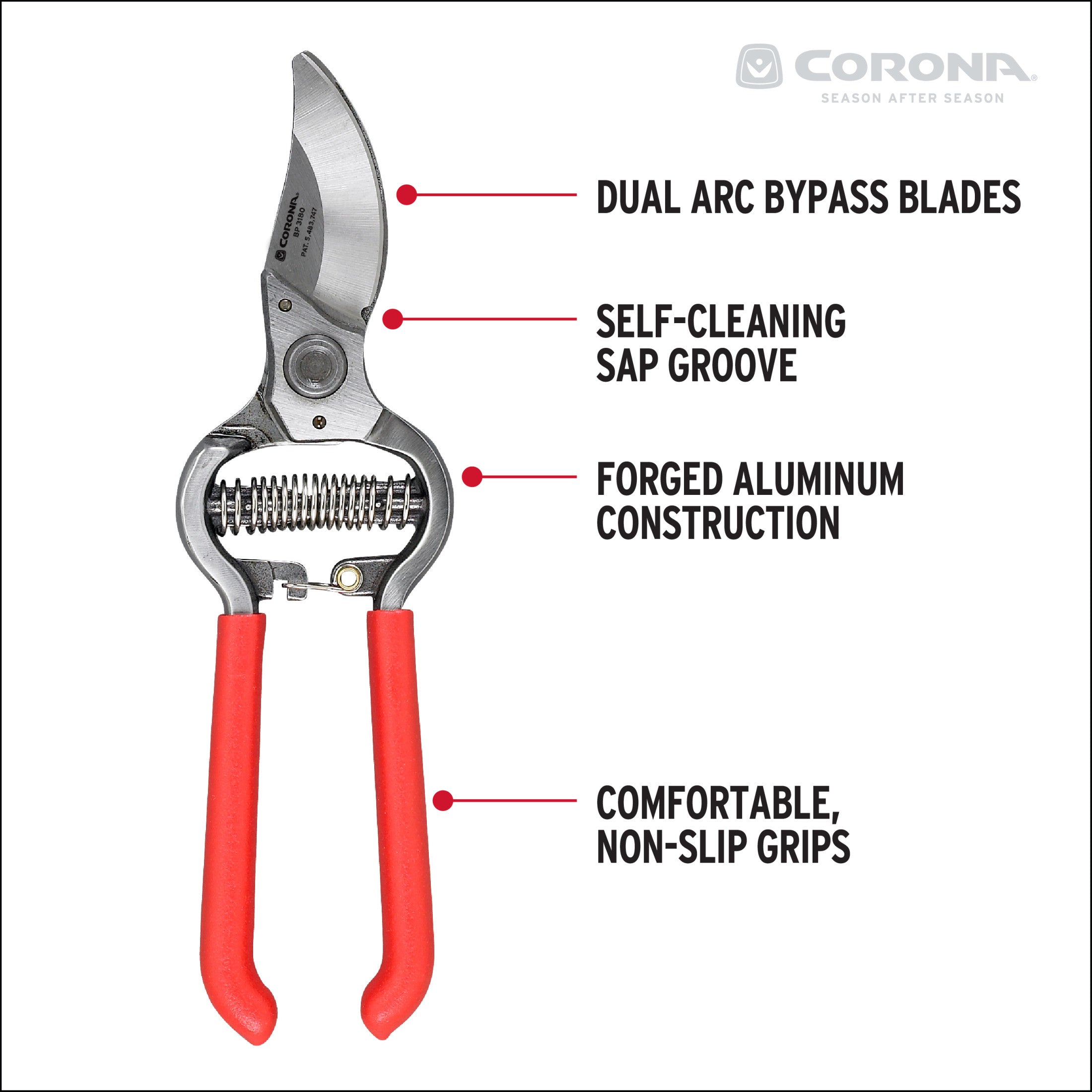 ClassicCUT® Bypass Pruner, 1 in. Cut Capacity