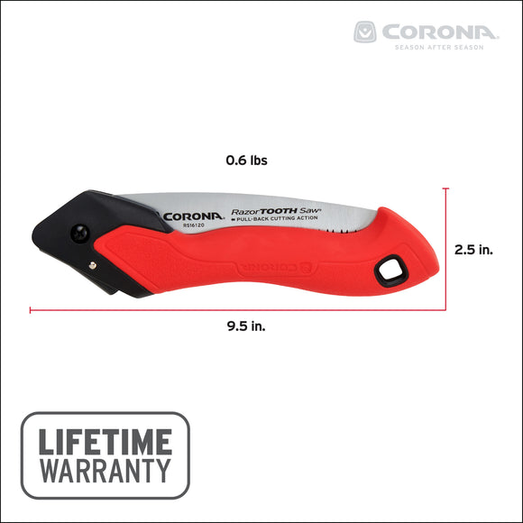 RazorTOOTH Saw® Folding Pruning Saw, 7 in. Blade