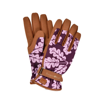 Love the Glove® Garden Gloves, Oak Leaf Plum, Small/Medium