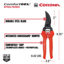 ComfortGEL® Bypass Pruner, 3/4 in. Cut Capacity-12