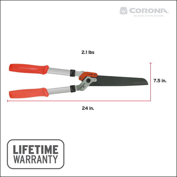DualLINK Extendable Hedge Shears with ComfortGEL® Grip