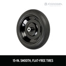 5 Cu. Ft. Steel Wheelbarrow in a Box-11