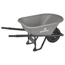 6 Cu. Ft. Poly Wheelbarrow, Steel Handles, Pneumatic Tire-4