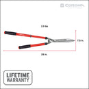 ExtendableREACH Hedge Shears, 10 in. Blades, 20 in. Steel Handles-12