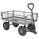 Metal Landscaping Cart-1