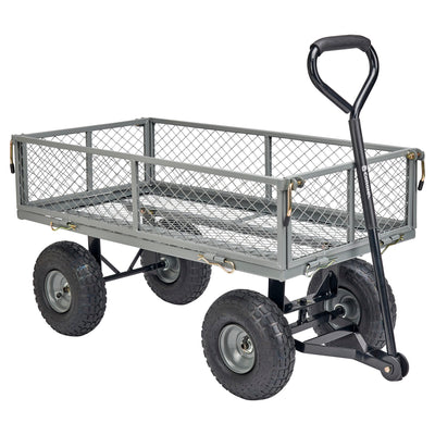 Metal Landscaping Cart