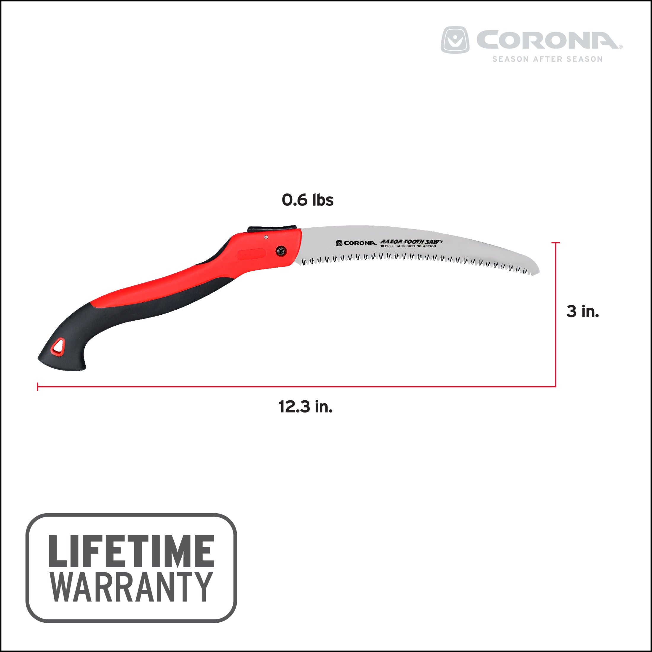 RazorTOOTH Saw™ Folding Pruning Saw, 10 in. Blade