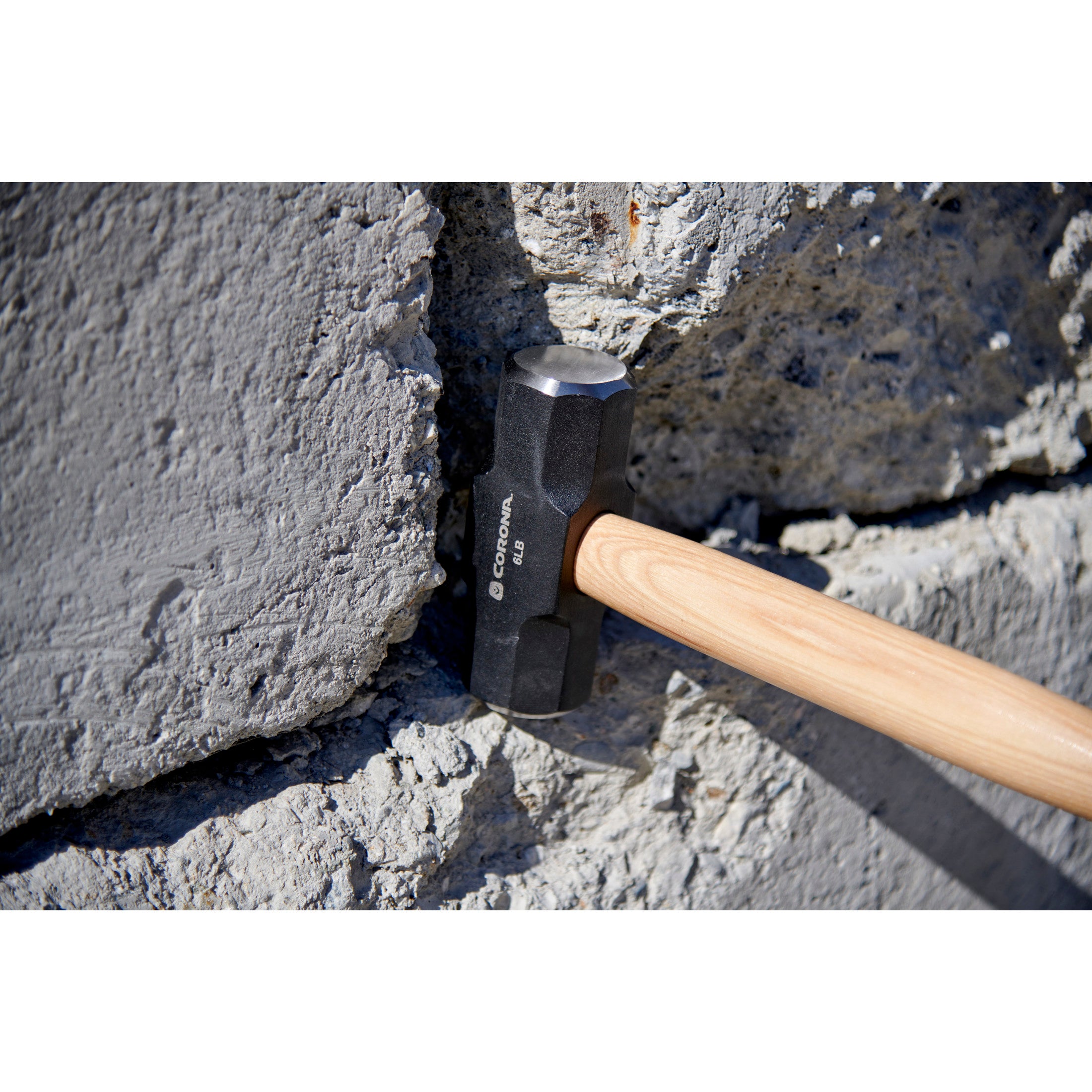 Sledge Hammer, 6 lb. Head, 30 in. Hickory Wood Handle