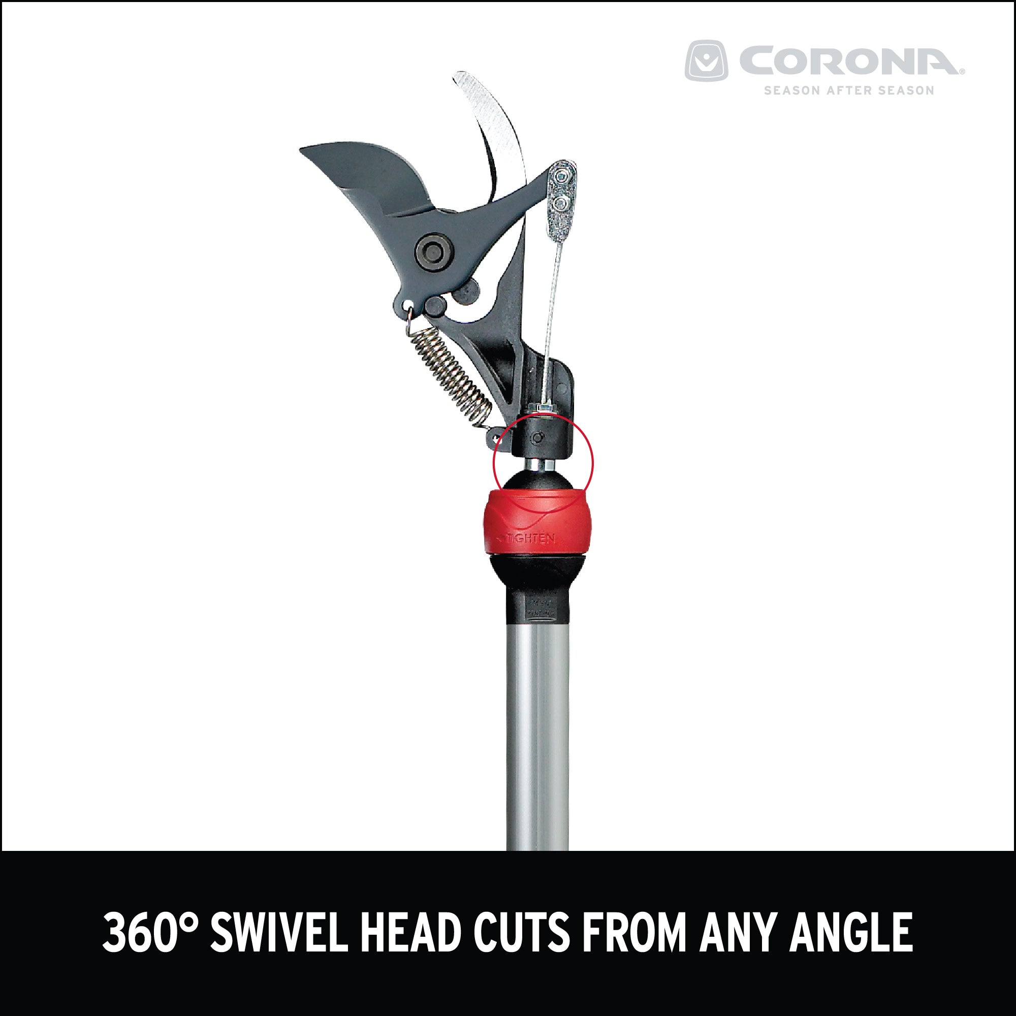 SwivelCUT Long Reach Pruner, 1-1/4 in. Cut Capacity