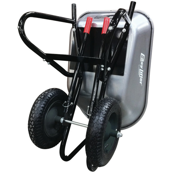 6 cu. ft. Easy Lifter by Corona® Wheelbarrow, Steel Handles, Pneumatic Tire
