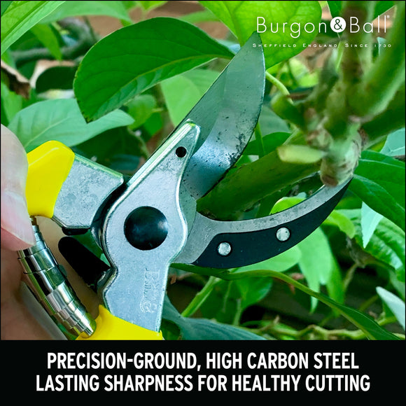 Florabrite™ Bypass Pruner, Neon Yellow, 1 in. Cut Capacity, RHS Endorsed