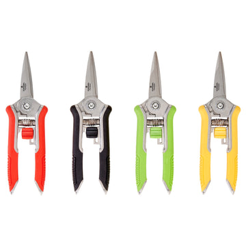 Yard Essentials Mini Floral Snips, Red/Black/Green/Yellow