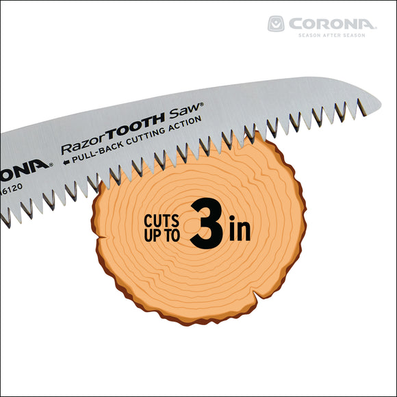 RazorTOOTH Saw® Folding Pruning Saw, 7 in. Blade
