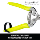 Florabrite™ Flower & Harvesting Snip, Neon Yellow, RHS Endorsed-10