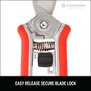 Yard Essentials Houseplant Pruners, Red-9