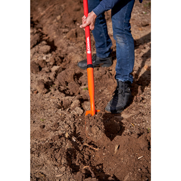 Trench Shovel, 35-Degree, 4 in. Head, Hollow Fiberglass Handle